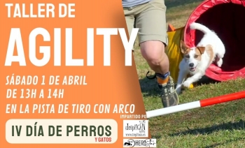 El IV Día de Perros trae este sábado a Valdeluz una prueba y taller de Agility, la feria canina y una charla educativa