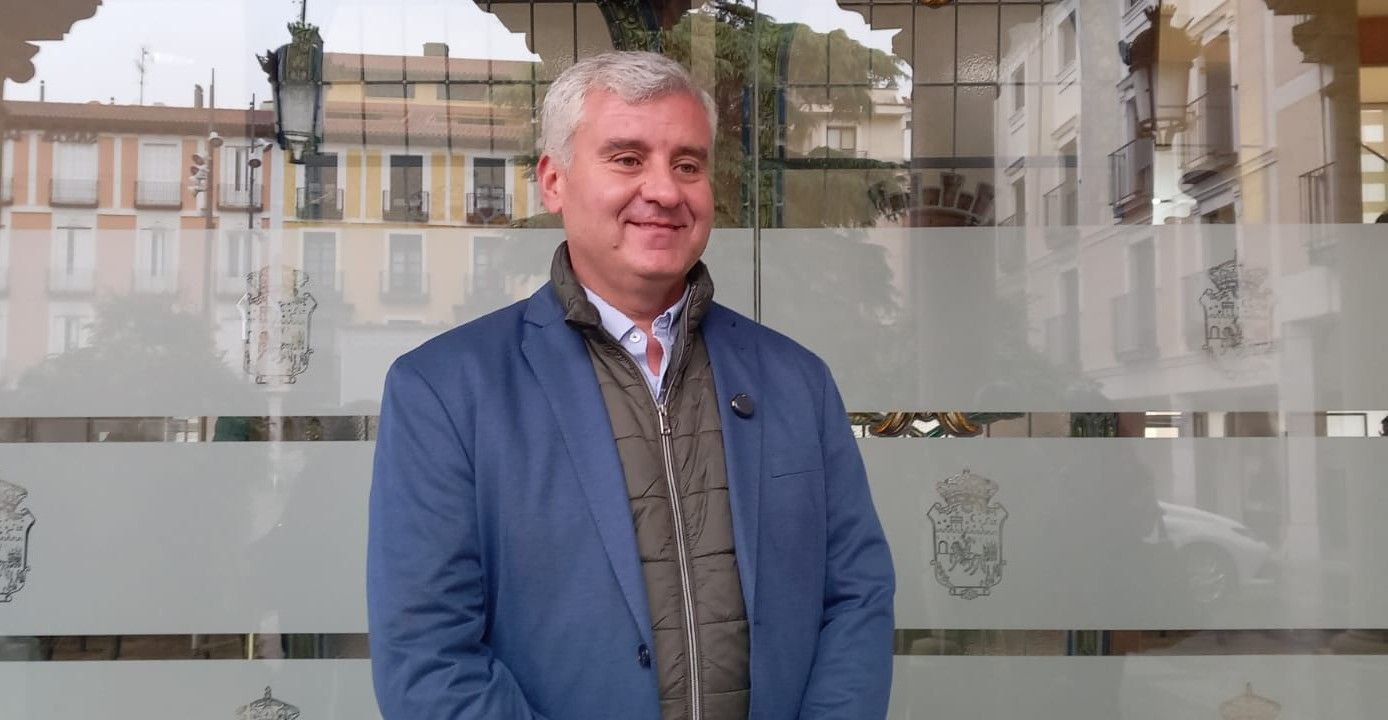 Alfonso Esteban, portavoz del Grupo Popular en el Ayuntamiento de Guadalajara//Imagen: El Decano de Guadalajara.