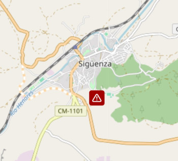 Fallece un hombre tras caer desde el tejado de su casa en Sigüenza