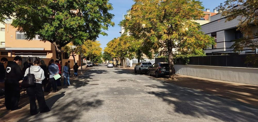 Los trabajos comenzarán en breve en la calle Eulalia Abaitúa, del barrio de Aguas Vivas. //Imagen: M.P.