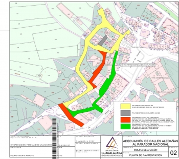 Adjudicada la obra de adecuación de las calles aledañas al Parador de Turismo de Molina de Aragón