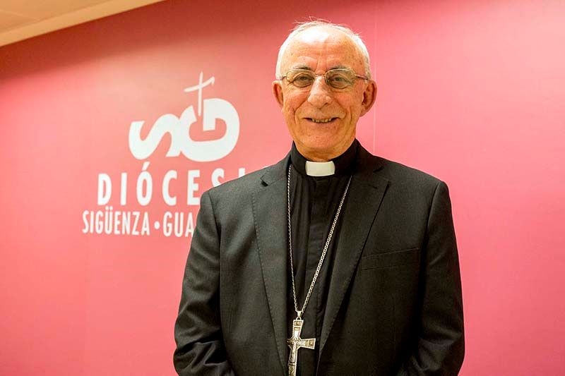 Atilano Rodríguez, obispo de la Diócesis de Sigüenza-Guadalajara//Imagen: Obispado.