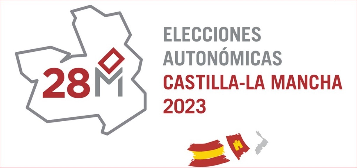 Logotipo oficial de las elecciones autonómicas de Castilla-La Mancha//Imagen: JCCM