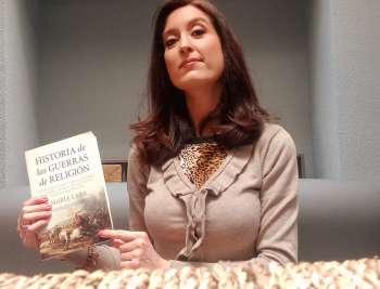“Aunque en mi nuevo libro el argumento transcurre en Europa, también hablamos de algunas historias que pasan por Castilla-La Mancha, como en Guadalajara”