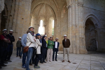 Las obras del Monasterio de Córcoles avanzan a buen ritmo y terminarán en noviembre