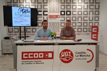 UGT y CCOO llaman a los trabajadores y trabajadoras a participar hoy en la manifestación del 1 de mayo