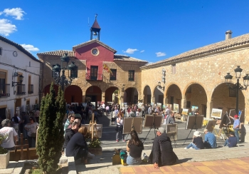 Buendía consolida el éxito de su Certamen de Pintura Rápida 