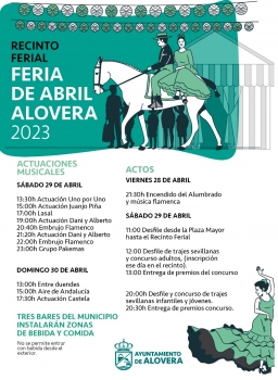 Alovera vivirá todo el fin de semana su propia Feria de Abril