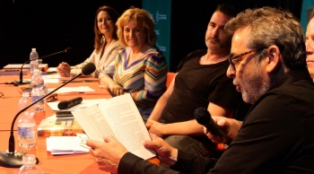 Gran acogida en la presentación de la nueva novela del aloverano Marto Pariente