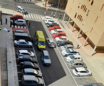 Fallece un hombre en la Plaza Bailén de Guadalajara