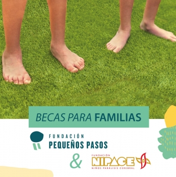 Fundación Pequeños Pasos convoca cuatro becas de tratamiento para familias de Fundación NIPACE