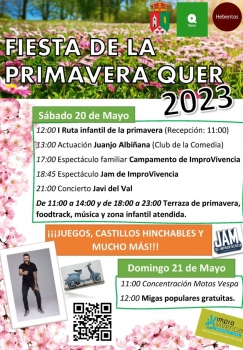 Este fin de semana, gran fiesta de primavera en Quer