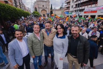 Multitudinario mitin de Santiago Abascal en Guadalajara