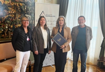 La Asociación de la Prensa de Guadalajara renueva el convenio de colaboración con la Diputación Provincial 