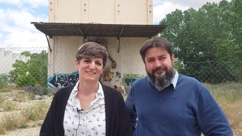 AIKE propone crear un rocódromo y una Escuela de Espeleología en el antiguo silo