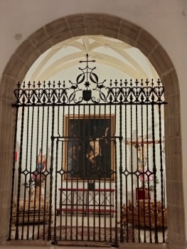 Cogolludo y las increíbles aventuras de la obra Preliminares de la Crucifixión de El Españoleto