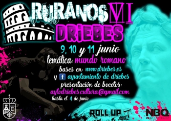 Driebes celebra el VI Certamen de Pintura Mural Ruranos para promocionar la ciudad romana de Caraca