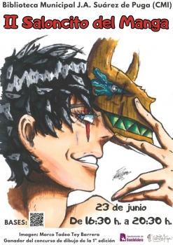 La biblioteca Suárez de Puga acoge el 23 de junio el II Saloncito del Manga