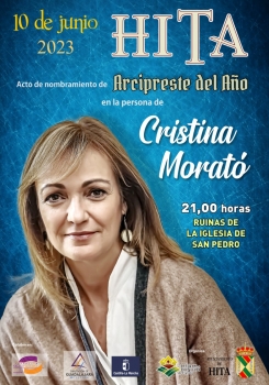 Cristina Morató será nombrada "Arcipreste del Año"