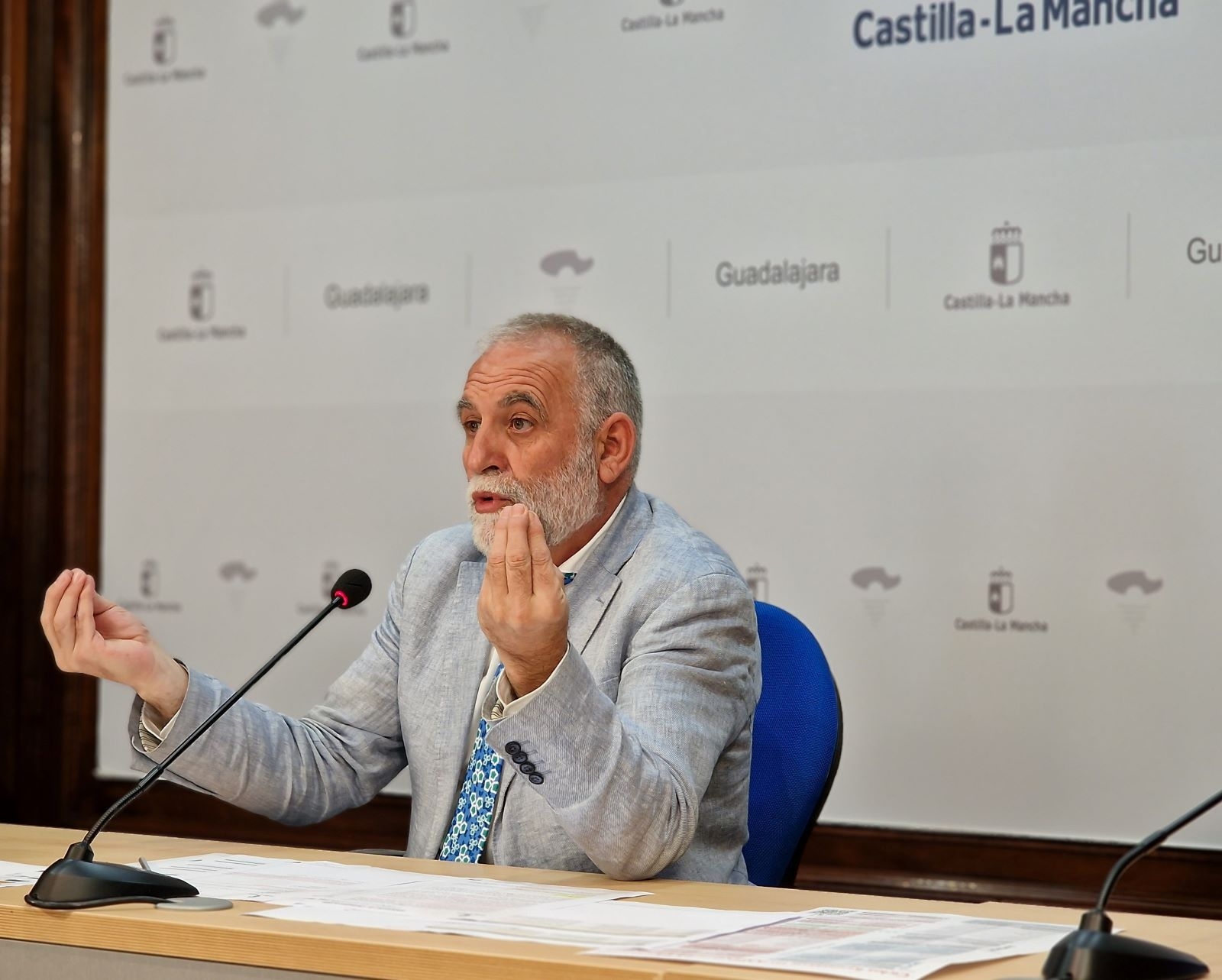 Ángel Fernández, delegado provincial de Educación//Imagen: JCCM