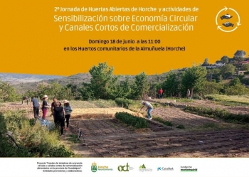 Jornada de 'huertas abiertas' en Horche el próximo domingo