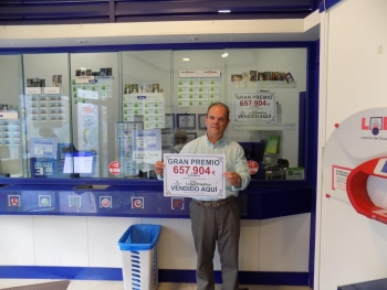 El sorteo de la primitiva deja un acertante de primera categoría en Guadalajara que ha ganado 657.903,98 euros