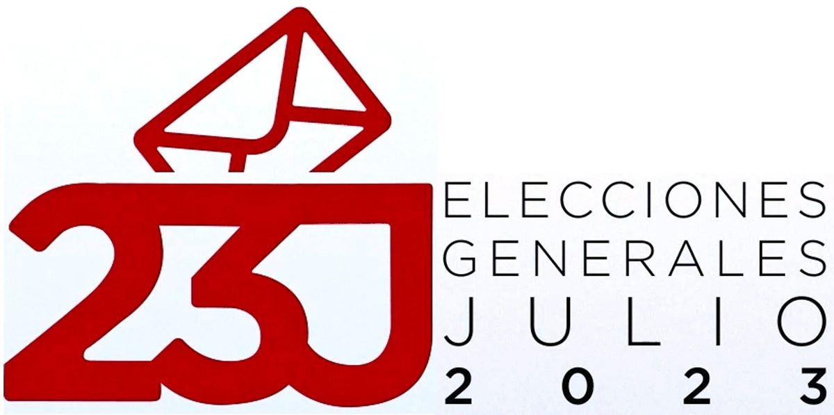 Logo oficial de las Elecciones Generales del 23 de julio//Imagen: Moncloa.