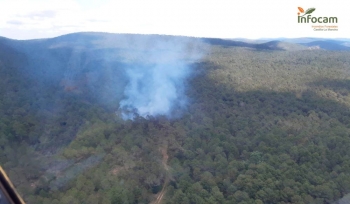 Controlado el incendio forestal declarado en Santa María del Espino