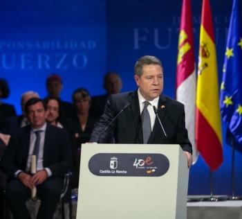 Emiliano García-Page y Nadia Calviño presentan en Hita (Guadalajara) el programa UNICO 'Demanda Rural. Conéctate35'