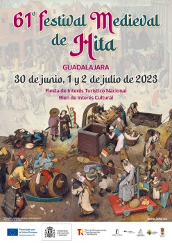 Las ruinas de San Pedro regresan a la Edad Media para contar la historia de Leonor de Aquitania en el 61º Festival Medieval de Hita