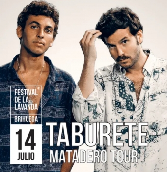 Pistoletazo de salida al Festival de la Lavanda de Brihuega con el grupo 'Taburete'