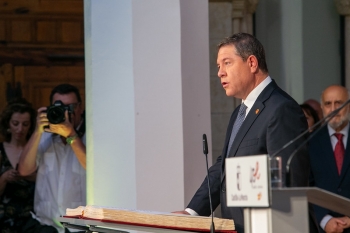 García-Page asistie hoy a la toma de posesión del delegado de la Junta en la provincia de Guadalajara, José Luis Escudero