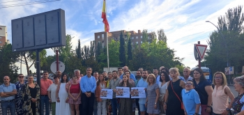 El PP recuerda a Miguel Ángel Blanco en el Monumento a las Víctimas del Terrorismo en Guadalajara