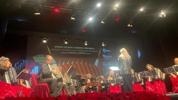 La orquesta sinfónica de acordeones bilbaínos, este finde en Guadalajara y Sacedón