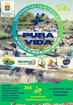 La fiesta del agua vuelve este sábado a Trillo en piragua con el X Descenso Popular del Tajo