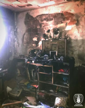 Incendio en una vivienda de la calle Cifuentes