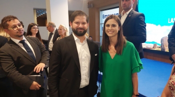 Impulsa Guadalajara, presente en un encuentro empresarial con el presidente de la República de Chile, Gabriel Boric Font