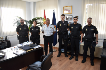 Seis alumnos de la Policía Nacional realizarán sus prácticas en la Comisaría Provincial de Guadalajara: cinco de Escala Básica y uno de Ejecutiva