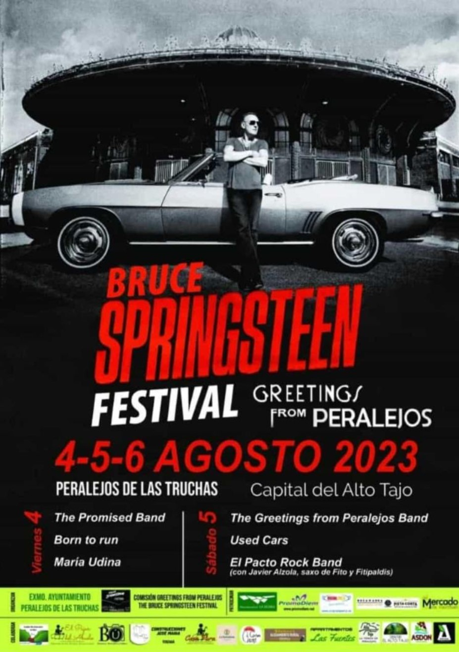 Cartel anunciador del Festival Greetings from Peralejos 2023