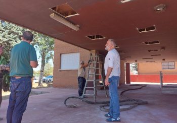 El Gobierno regional acomete obras de aislamiento en el Centro de Educación Especial Virgen del Amparo