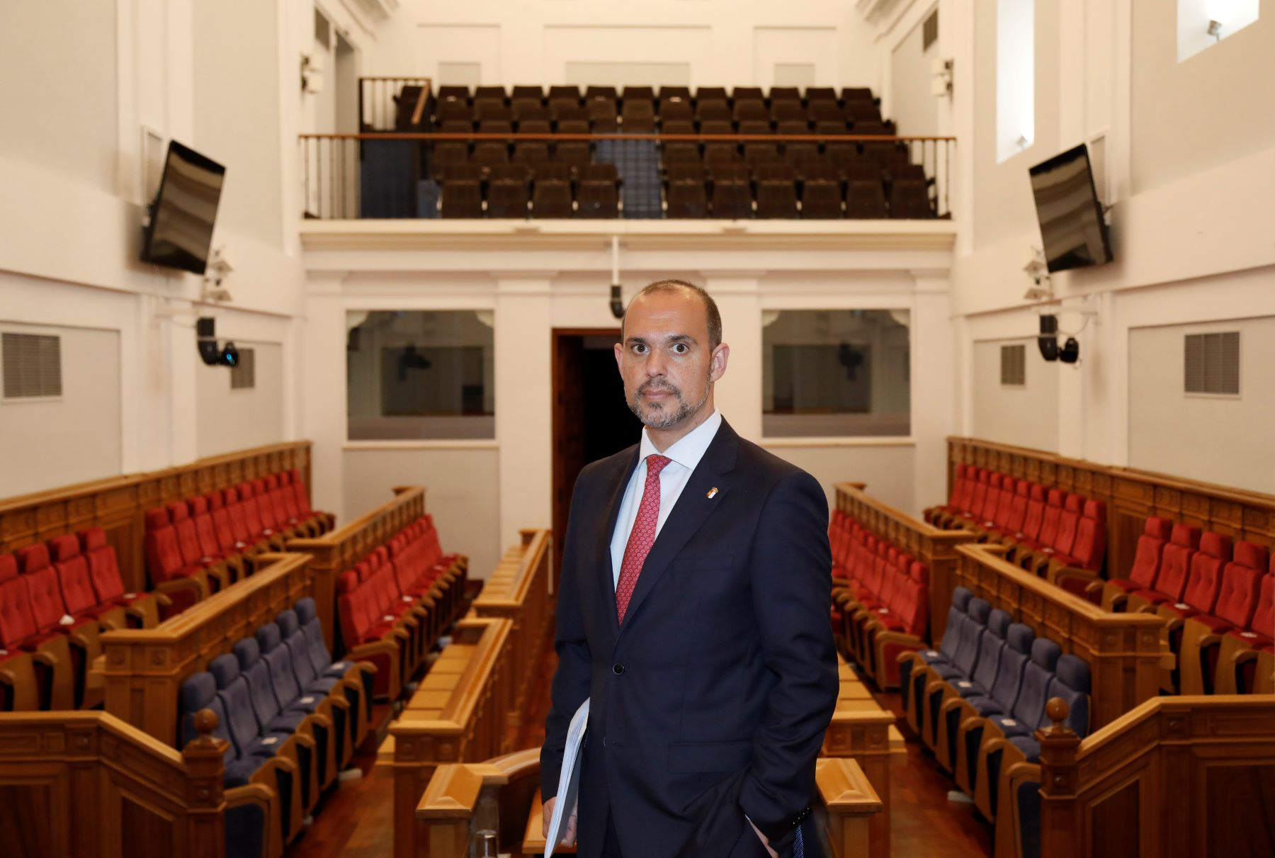 Pablo Bellido, presidente de las Cortes de Castilla-La Mancha//Imagen: Cortes CLM.