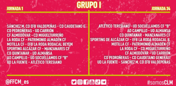 CF Alovera, AD Hogar Alcarreño, Academia Albiceleste y Sporting Cabanillas ya conocen su hoja de ruta en Preferente