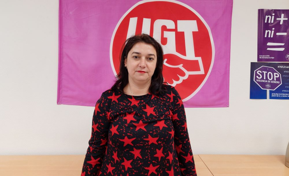 Azucena Dombriz es secretaria de Igualdad y Políticas Sociales de UGT CLM.