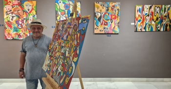 "La vida es color", la propuesta pictórica de Félix López que acoge la Sala de Arte Antonio Buero Vallejo