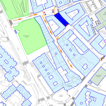 Hoy se corta el tráfico de un tramo de la calle Alvarfañez de Minaya 