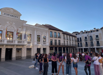 Las mujeres de Guadalajara salen a la calle al grito de 'Los puntos violeta no se tocan'