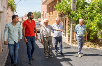 La Diputación entrega obras a cinco municipios del norte de la provincia con inversiones que suman 182.444 euros