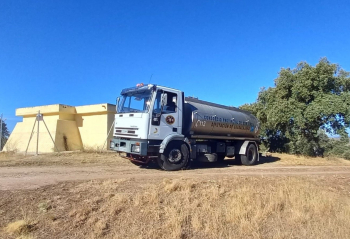 Las cisternas de Diputación han servido 4.523 m3 de agua a 53 pueblos durante el mes de agosto