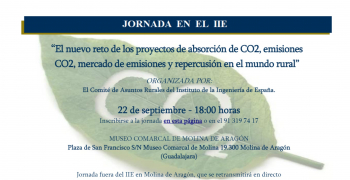 El Museo Comarcal de Molina acogerá una Jornada Informativa sobre las soluciones de las emisiones de CO2 en el mundo rural
