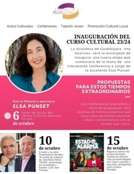 La Fundación Siglo Futuro inaugura su curso cultural 23/24 hoy viernes